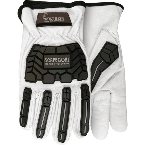 Gants antichocs Scape Goat, Moyen, Paume en Ch&egrave;vre, Poignet &agrave; enfiler Meunier Outillage Industriel