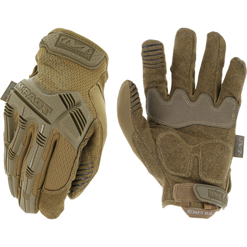 Gants antichocs tactiques Coyote M-Pact, 8, Paume en Synth&eacute;tique, Poignet Boucle et crochet Meunier Outillage Industriel