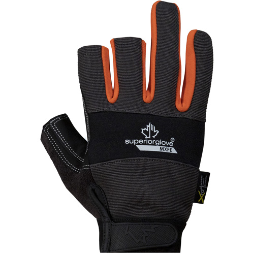 Gants de cadreurs avec doigts d&eacute;couverts Clutch Gear, Paume Synth&eacute;tique, Taille Petit Meunier Outillage Industriel