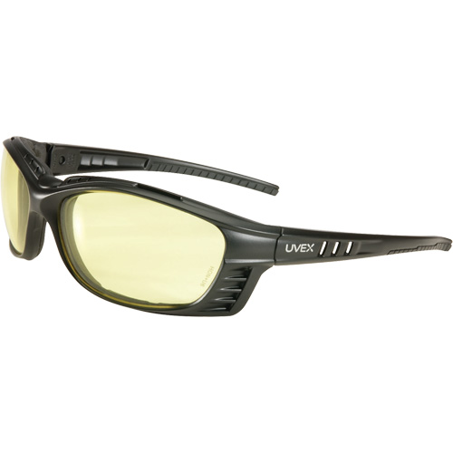 Uvex&reg; Livewire Safety Glasses with HydroShield Lenses, Amber Lens, Anti-Fog, ANSI Z87+/Meets/Exceeds CSA Z94.3 Meunier Outillage Industriel