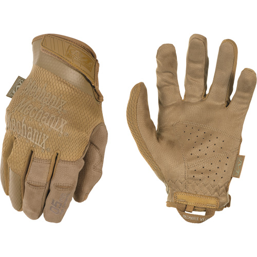 Gants de tir tactique Coyote, Paume Synth&eacute;tique, Taille Petit/8 Meunier Outillage Industriel