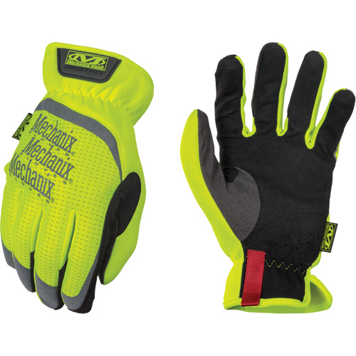 Gants de travail FastFit &agrave; haute visibilit&eacute;, Paume Synth&eacute;tique, Taille Petit/8 Meunier Outillage Industriel