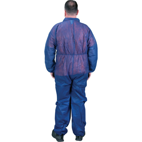 Coveralls, Medium, Blue, Polypropylene Meunier Outillage Industriel