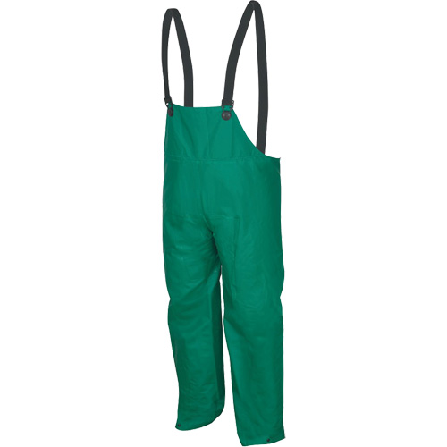 Pantalons imperm&eacute;ables avec limite dinflammabilit&eacute; Dominator, Grand, Polyester/PVC, Vert Meunier Outillage Industriel