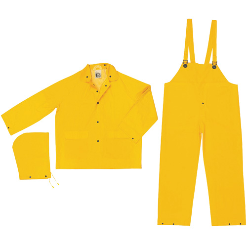 Ensemble imperm&eacute;able de s&eacute;rie classique, Polyester/PVC, Grand, Jaune Meunier Outillage Industriel