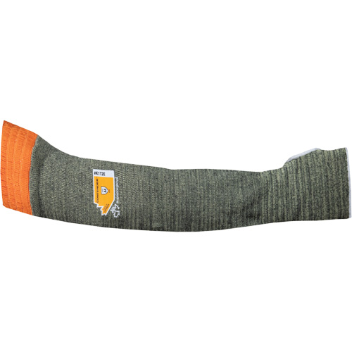 Contender Cut-Resistant Composite-Knit Sleeve, Aramid, 22", ASTM ANSI Level A4, Grey Meunier Outillage Industriel