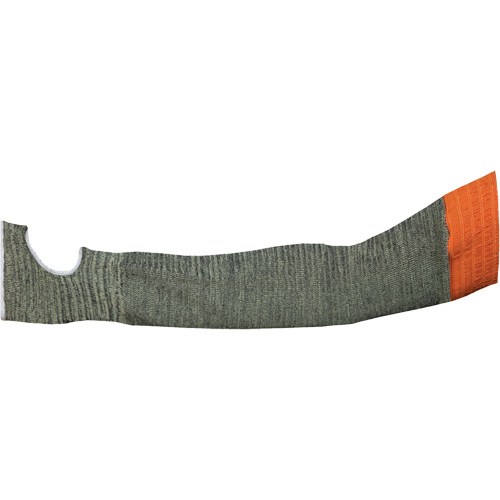 Contender Cut-Resistant Composite-Knit Sleeve, Aramid, 22", ASTM ANSI Level A4, Grey Meunier Outillage Industriel