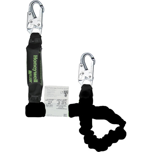 Miller&reg; Arc-Rated Shock-Absorbing Lanyard, 6', Locking Snap Hook Center, Locking Snap Hook Leg Ends, Kevlar&reg; Meunier Outillage Industriel