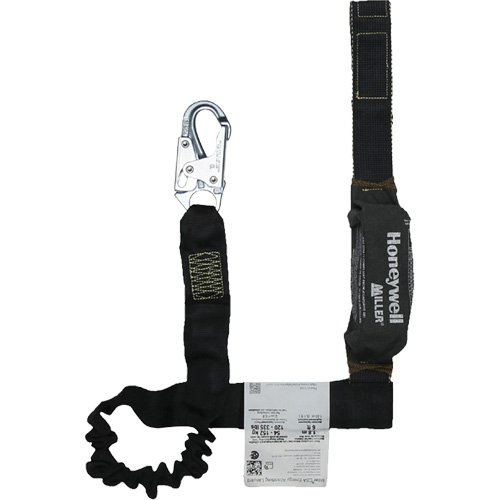 Miller&reg; Arc-Rated Shock-Absorbing Lanyard, 6', Locking Snap Hook Center, Locking Snap Hook Leg Ends, Kevlar&reg; Meunier Outillage Industriel