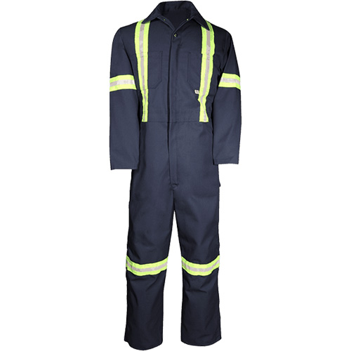 Deluxe Work Coveralls, 50, Navy Blue Meunier Outillage Industriel