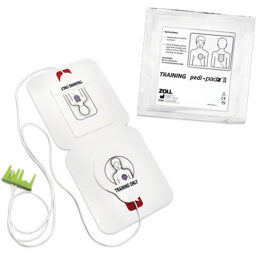 Pedi-Padz&reg; II Training Electrodes, Zoll AED Plus&reg; For, Non-Medical Meunier Outillage Industriel