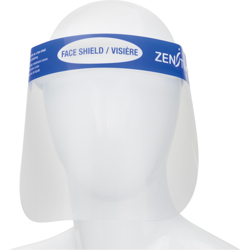 Disposable Faceshield with Head Gear, PET Meunier Outillage Industriel
