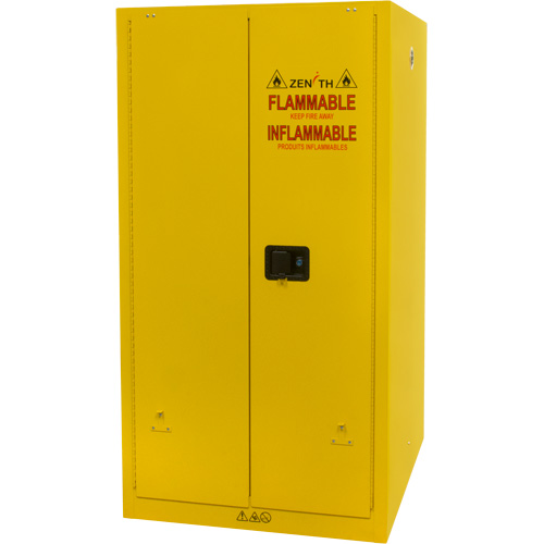 Armoire pour produits inflammables, 60 gal., 2 Porte(s), 34" La x 65" h x 34" p Meunier Outillage Industriel