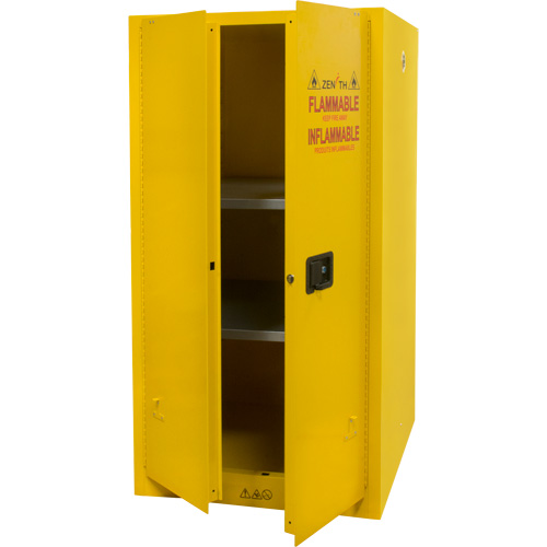 Armoire pour produits inflammables, 60 gal., 2 Porte(s), 34" La x 65" h x 34" p Meunier Outillage Industriel