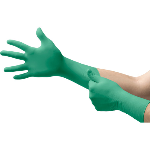 TouchNTuff&reg; Gloves, Size Large, 11.8" L, Nitrile, 6.2-mil Meunier Outillage Industriel
