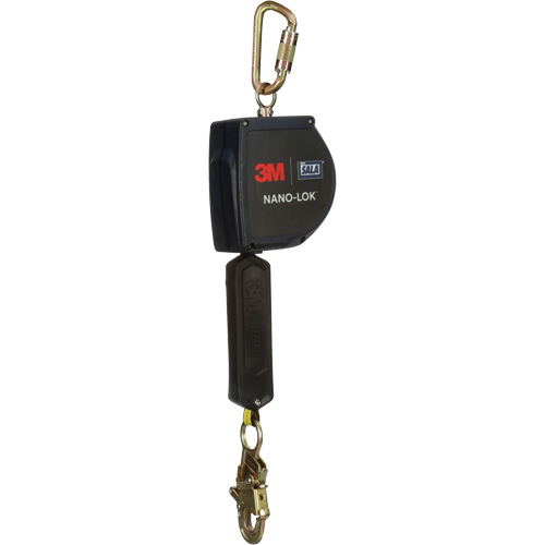 Nano-Lok Extended Length Self Retracting Lifeline, 20', Dyneema&reg;, Swivel Meunier Outillage Industriel