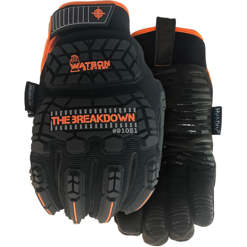 The Breakdown Cut Resistant Work Gloves, Size Small, Aramid/Polyester/Stainless Steel Shell, ASTM ANSI Level A5 Meunier Outillage Industriel