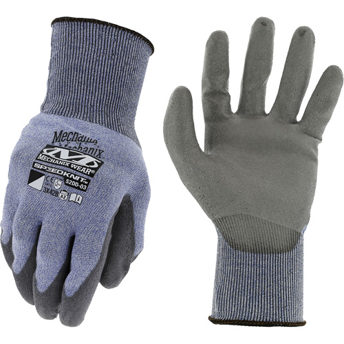 SpeedKnit B2 Cut-Resistant Gloves, Size Medium/8, 15 Gauge, Polyurethane Coated, HPPE Shell, ASTM ANSI Level A2/EN 388 Level B Meunier Outillage Industriel