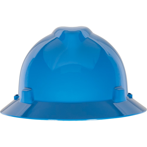 Casque de s&eacute;curit&eacute; &agrave; fente et bordure compl&egrave;te V-Gard, Suspension &agrave; douille, Non ventil&eacute; Meunier Outillage Industriel