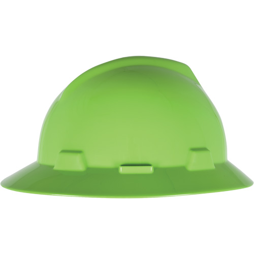 Casque de s&eacute;curit&eacute; &agrave; fente et bordure compl&egrave;te V-Gard, Suspension &agrave; douille, Non ventil&eacute; Meunier Outillage Industriel