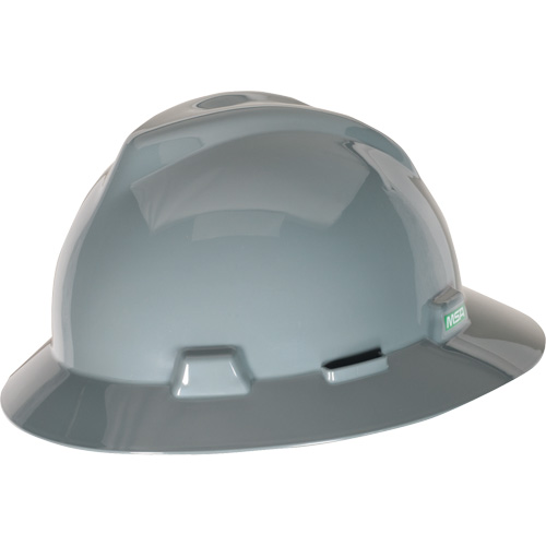 Casque de s&eacute;curit&eacute; &agrave; fente et bordure compl&egrave;te V-Gard, Suspension &agrave; douille, Non ventil&eacute; Meunier Outillage Industriel