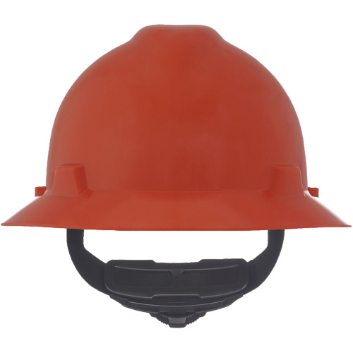 Casque de s&eacute;curit&eacute; &agrave; fente et bordure compl&egrave;te V-Gard, R&eacute;pond aux normes CSA type 1, Suspension Rochet, Non ventil&eacute; Meunier Outillage Industriel