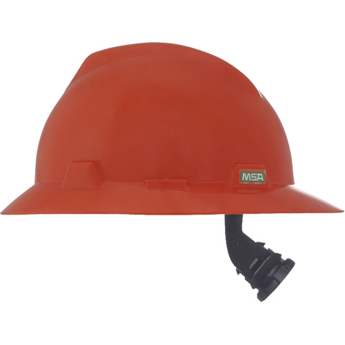 Casque de s&eacute;curit&eacute; &agrave; fente et bordure compl&egrave;te V-Gard, R&eacute;pond aux normes CSA type 1, Suspension Rochet, Non ventil&eacute; Meunier Outillage Industriel