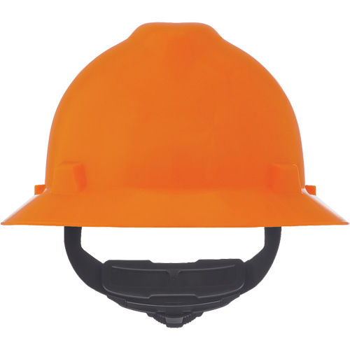 Casque de s&eacute;curit&eacute; &agrave; fente et bordure compl&egrave;te V-Gard, R&eacute;pond aux normes CSA type 1, Suspension Rochet, Non ventil&eacute; Meunier Outillage Industriel