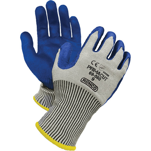 Gants r&eacute;sistant &agrave; la coupe PrimaCut, Taille 9, Calibre 13, Rev&ecirc;tement Nitrile, Enveloppe en PEHP, ANSI/ISEA 105 niveau 4/EN 388 niveau 5 Meunier Outillage Industriel