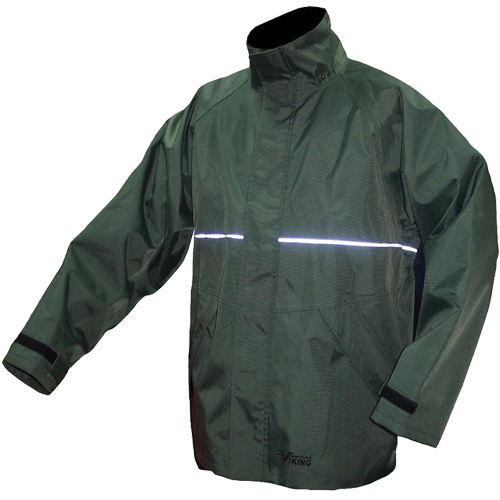 Manteau imperm&eacute;able Journeyman, Nylon, Moyen, Vert Meunier Outillage Industriel