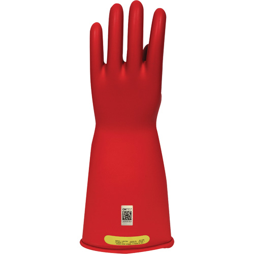 Gants en caoutchouc pour travaux &eacute;lectriques Arcguard, Taille 8, 10" lo Meunier Outillage Industriel