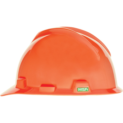 Casque de s&eacute;curit&eacute; &agrave; fentes V-Gard, R&eacute;pond aux normes CSA type 1, Suspension Rochet, Non ventil&eacute; Meunier Outillage Industriel