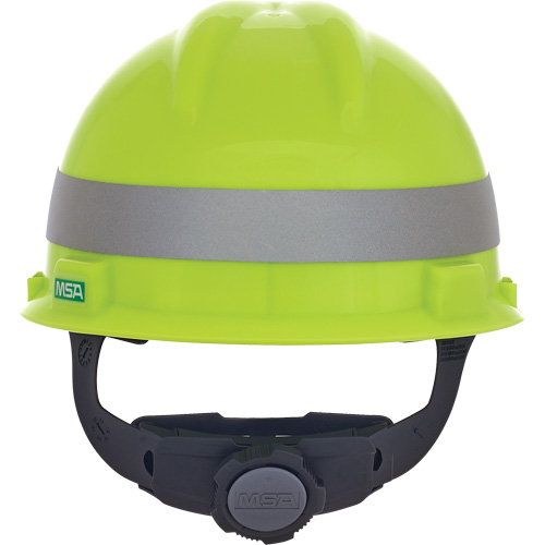 Casque de s&eacute;curit&eacute; &agrave; fentes V-Gard, R&eacute;pond aux normes CSA type 1, Suspension Rochet, Non ventil&eacute; Meunier Outillage Industriel