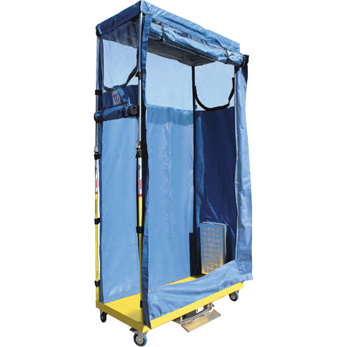 Containment Unit for Asbestos Abatement Meunier Outillage Industriel