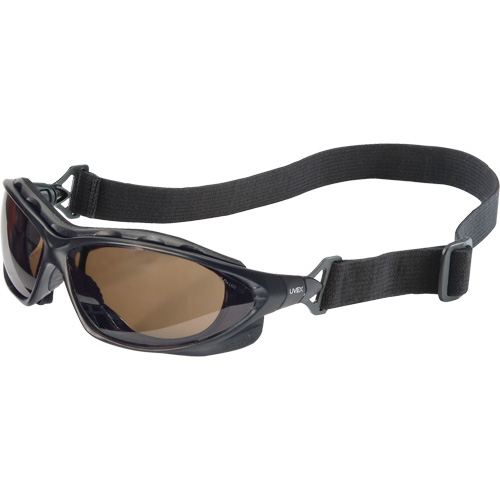 Uvex HydroShield&reg; Seismic&reg; Safety Goggles, SCT-Grey Lens, Anti-Fog/Anti-Scratch, Closed Vent Meunier Outillage Industriel