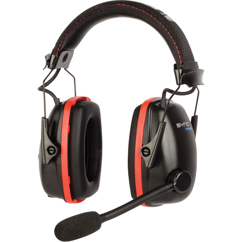 Wireless Hearing Protector Earmuffs with Bluetooth&reg; Audio, Headband Style, 25 dB Meunier Outillage Industriel