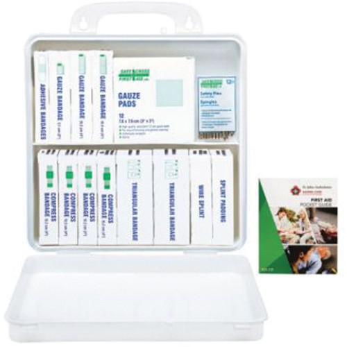 Trousse de premiers soins de travailleur isol&eacute; pour camion, R&eacute;pond &agrave; la norme CSA Z1220-17 type 1 individuelle, Personnel (1 travailleur) Meunier Outillage Industriel