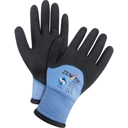 ZX-30° Premium Coated Gloves, 2X-Large, Foam PVC Coating, 15 Gauge, Nylon Shell Meunier Outillage Industriel