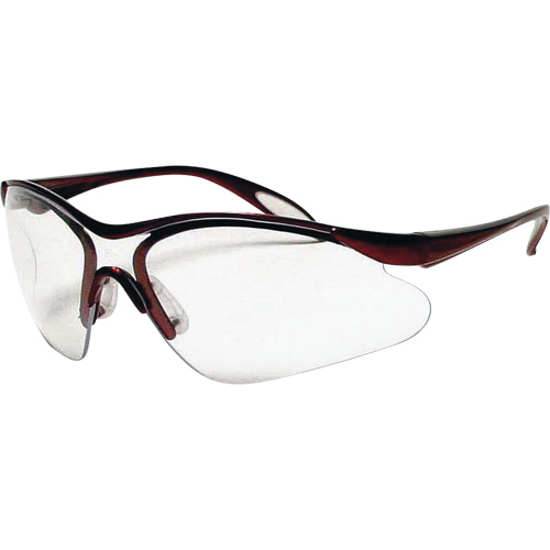 Lunettes de s&eacute;curit&eacute; Miranda, Lentille Transparent, Anti-&eacute;gratignures, R&eacute;pond ou surpasse la norme CSA Z94.3 Meunier Outillage Industriel