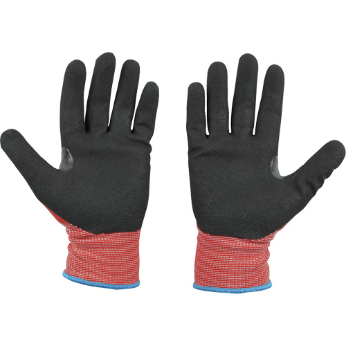Dipped Cut-Resistant Gloves, Size Large, 15 Gauge, Nitrile Coated, Nylon/Lycra&reg; Shell, ASTM ANSI Level A2 Meunier Outillage Industriel