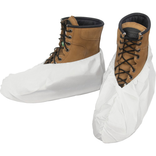 Shoe Covers, One Size, Microporous, White Meunier Outillage Industriel