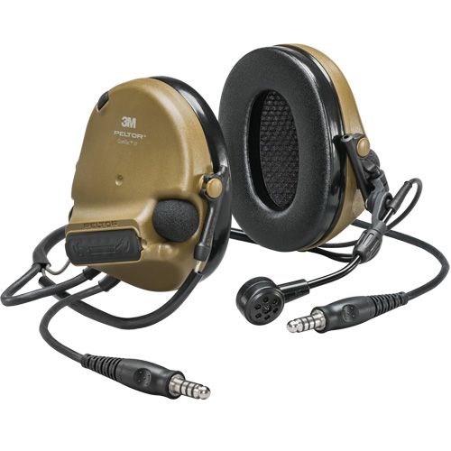 Peltor ComTac VI NIB Dual Lead Headset, Neckband Style, 22 dB Meunier Outillage Industriel