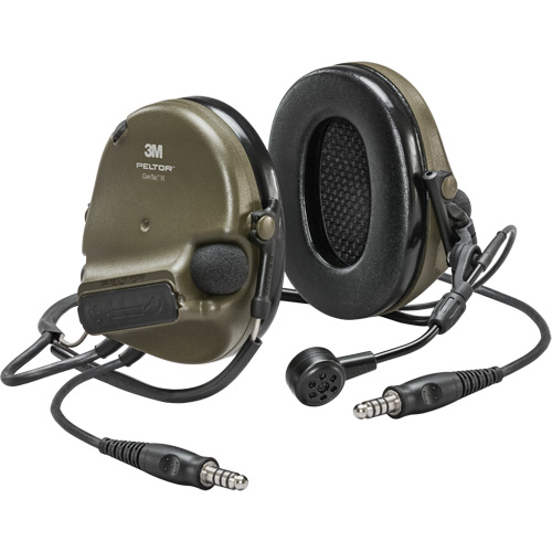 Peltor ComTac VI NIB Dual Lead Headset, Neckband Style, 22 dB Meunier Outillage Industriel