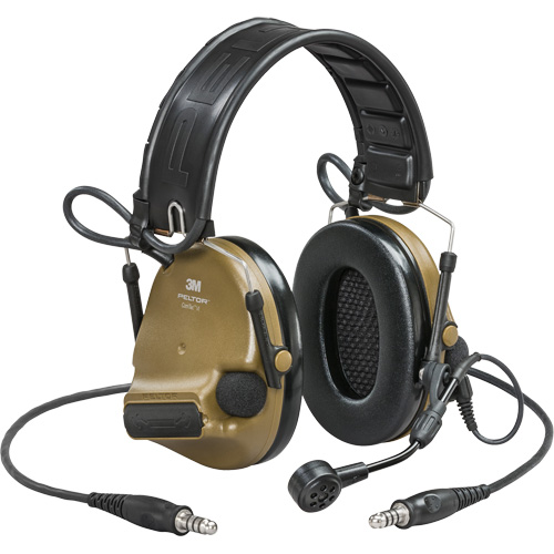 Peltor ComTac VI NIB Dual Lead Headset with Arc, Headband Style, 23 dB Meunier Outillage Industriel
