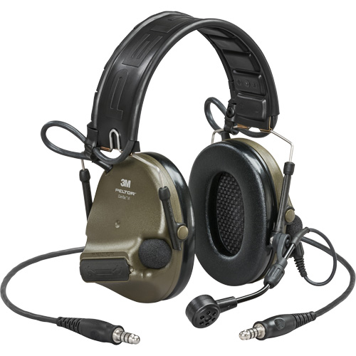 Peltor ComTac VI NIB Dual Lead Headset with Arc, Headband Style, 23 dB Meunier Outillage Industriel