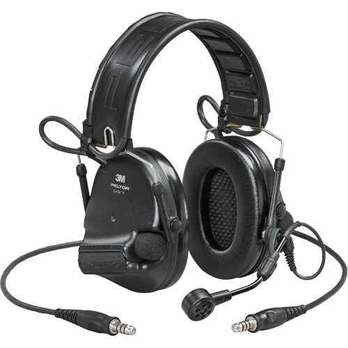 Peltor ComTac VI NIB Dual Lead Headset with Arc, Headband Style, 23 dB Meunier Outillage Industriel