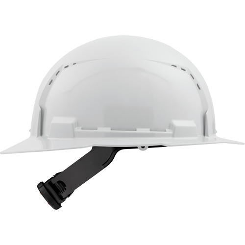 Casque de s&eacute;curit&eacute; &agrave; bord complet, R&eacute;pond aux normes CSA type 1, Suspension Rochet, Ventil&eacute; Meunier Outillage Industriel
