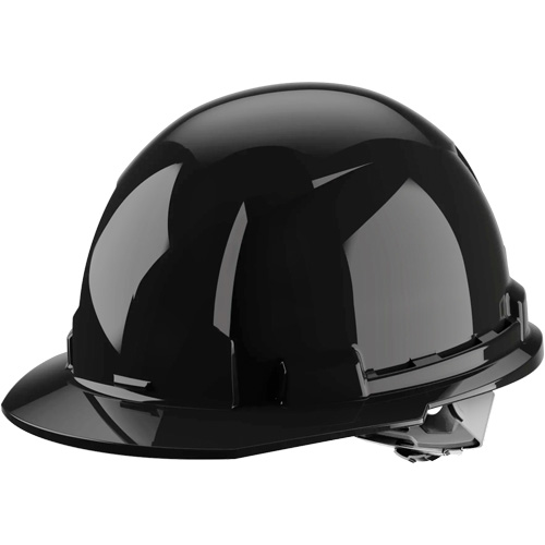 Casque de s&eacute;curit&eacute; &agrave; bordure avant, R&eacute;pond aux normes CSA type 1, Suspension Rochet, Non ventil&eacute; Meunier Outillage Industriel