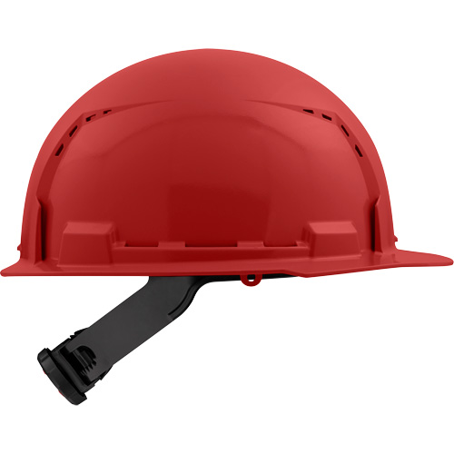 Casque de s&eacute;curit&eacute; &agrave; bordure avant, R&eacute;pond aux normes CSA type 1, Suspension Rochet, Ventil&eacute; Meunier Outillage Industriel