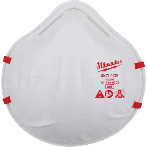 Respirateur jetable, N95, Certifi&eacute; NIOSH, Taille unique Meunier Outillage Industriel